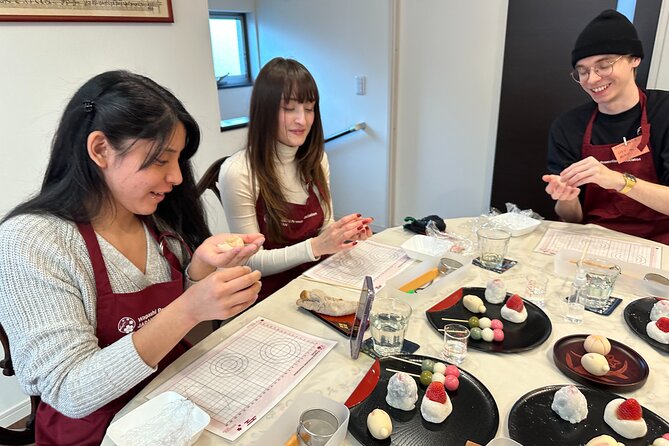 Mochi and Nerikiri Wagashi Combination Cooking Class - Matcha tasting and what to do with the takeaway box