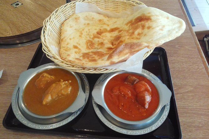Mountain Bike Tour from Sapporo Including Hoheikyo Onsen and Lunch - Curry lunch and naan: a satisfying finish, not a side quest
