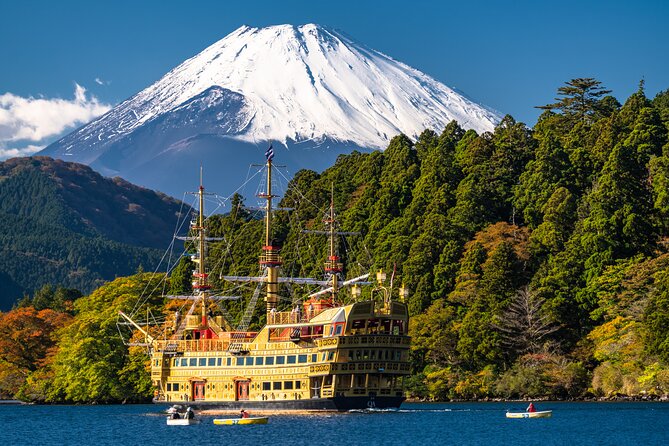 Mt. Fuji 5th Station, Owakudani Ropeway, Pirate Ship plus Outlet shopping! - Owakudani Ropeway: gas valley views and the black egg moment