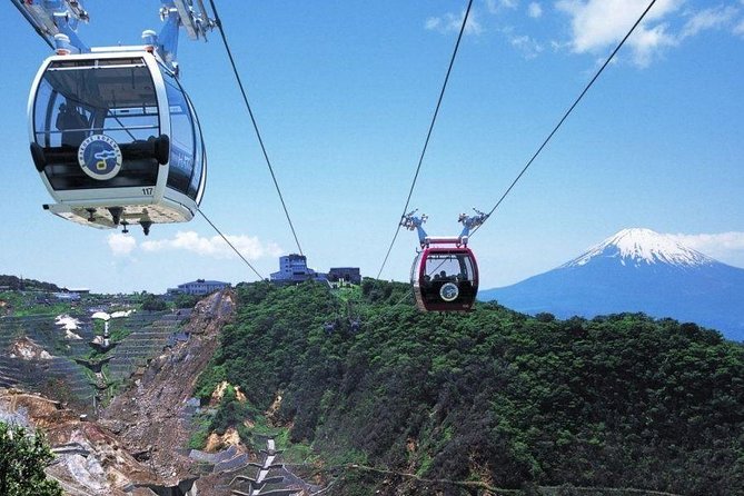 Mt. Fuji and Hakone Day Trip From Tokyo with Bullet Train Option - Starting in Shinjuku at the LOVE sculpture, then settling into the ride