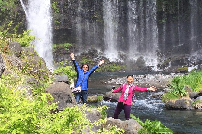 Mt.Fuji area Tour from Shimizu Port / Van Taxi - Stop 2: Shiraito Falls and Otodome Falls, Fuji Waterfalls in Motion
