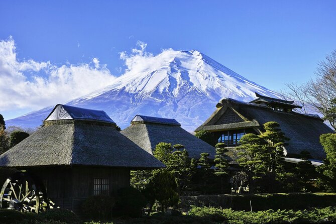 Mt FUJI Day Tour with Private Car and English Speaking Guide - Lake Kawaguchiko and Oishi Park: where the day turns scenic and calm