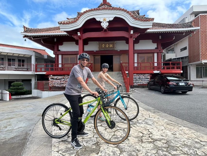 Naha: Guided E-Bike Tour of the 12 Zodiac Temples - Shuri Kannon Temple (Shuri Kannondo): Ryukyu-era guardians and red details