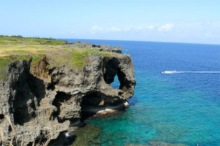 Naha: North Okinawa Sightseeing Tour & Churaumi Aquarium - Okashigoten Onna: fruit sweets shopping that does its job
