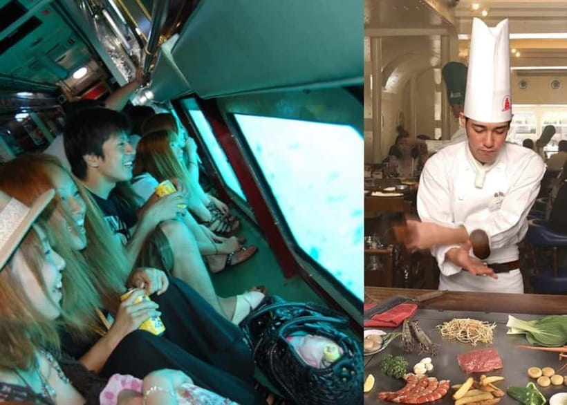 Naha: "Orca" Spotting Glass Bottom Boat & Sam’s Famous Steak - Quick take: What stands out on the Orca + Sam’s combo