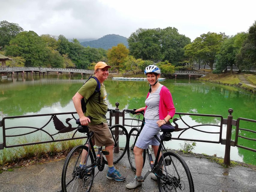 Nara: City Highlights Shared Group or Private Bike Tour - Riding back through Nara Park: wrap-up views and one more deer chance