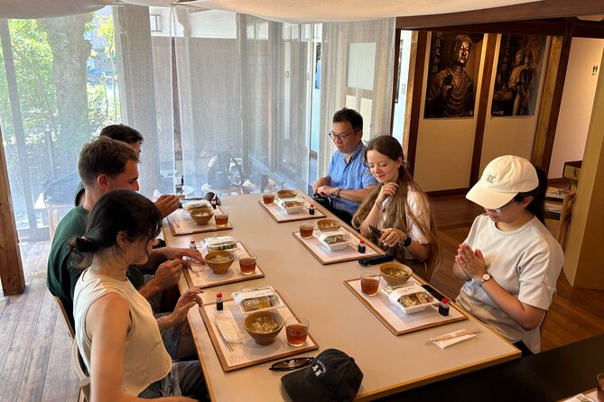 Nara Highlight Walking Tour with Furoshiki Experience with Lunch - Tamukeyama Hachimangu: protection-minded shrine vibes