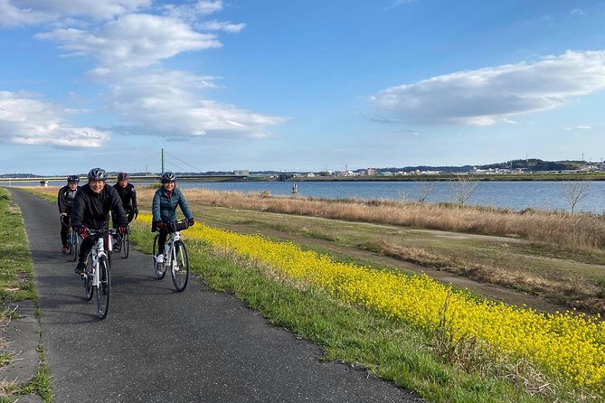[Narita Airport Terminals 1, 2] 40-60km Sawara Itako Historic Bike Tour - Stop 1 at Road Station Kanzaki and Hakko no Sato Kozaki start