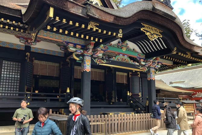 [Narita Airport Terminals 1, 2] 40-60km Sawara Itako Historic Bike Tour - Stop 3 at Katori Jingu Shrine, a power-spot pause