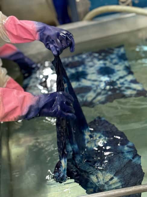 Natural Indigo Dyeing with Local Masters (Private Atelier) - Studio Help You Actually Notice: Apron, Gloves, and Shoe Covers