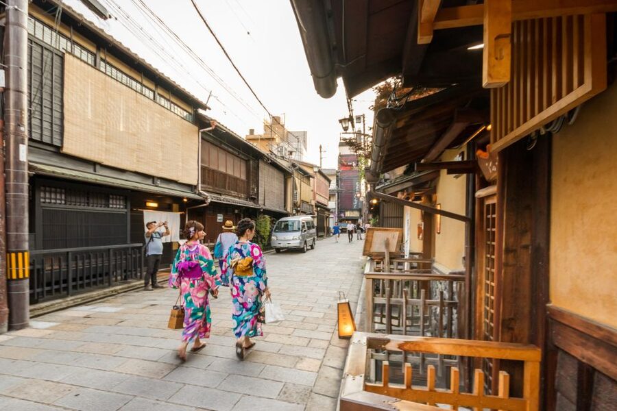 Night Walk in Gion: Kyoto's Geisha District - Walking the lanes, including the stream scene from Gion classics
