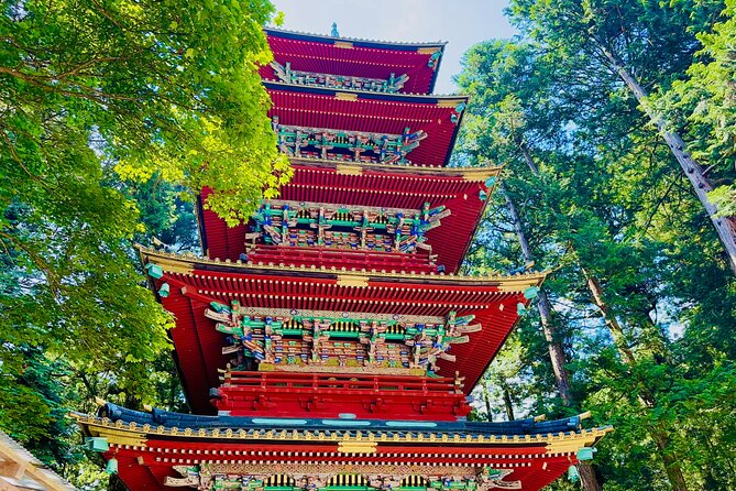 Nikko Toshogu, Kegon waterfall, Lake Chuzenji One Day Pvt. Tour - Rinno-ji Temple: that huge wooden hall and three major statues