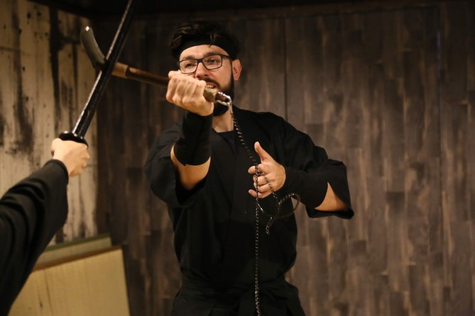 Ninja 2-hour Hands-on Lesson by Japanese master in Kyoto -Medium - Meet your sensei: learning ninja technique with English support