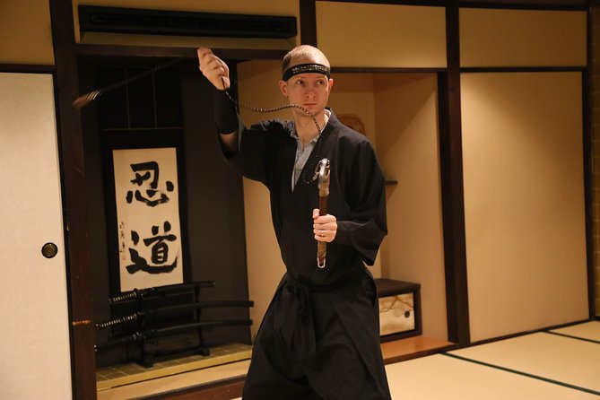 Ninja 2-hour Hands-on Lesson by Japanese master in Kyoto -Medium - What you’ll actually do in the 2-hour format