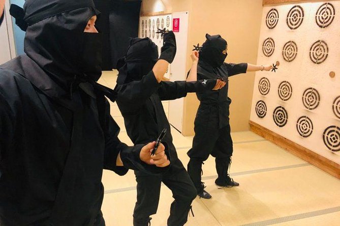 Ninja Experience (Family Friendly) at Samurai Ninja Museum KYOTO - Ninja Stars, Blowgun Darts, and Samurai Style in Kyoto