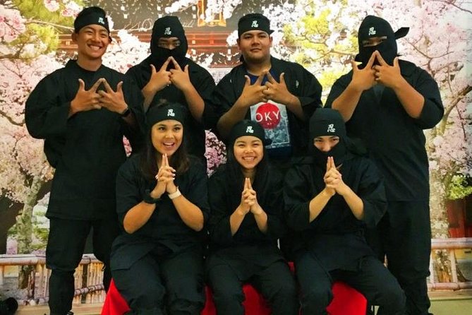 Ninja Experience (Family Friendly) at Samurai Ninja Museum KYOTO - Simple Sword Techniques and the Swords Master Demonstration