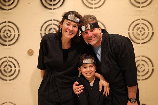 Ninja Experience (Family Friendly) at Samurai Ninja Museum TOKYO - The photo shoot: easy keepsake, real costume impact