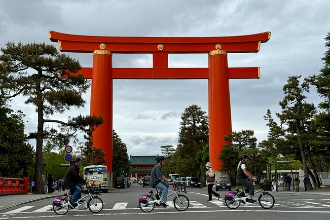 No. 1 E-Bike Tour for Up to 5 Guests in Kyoto with a Local! - Heian Shrine: The 1100th Anniversary Red Torii Moment
