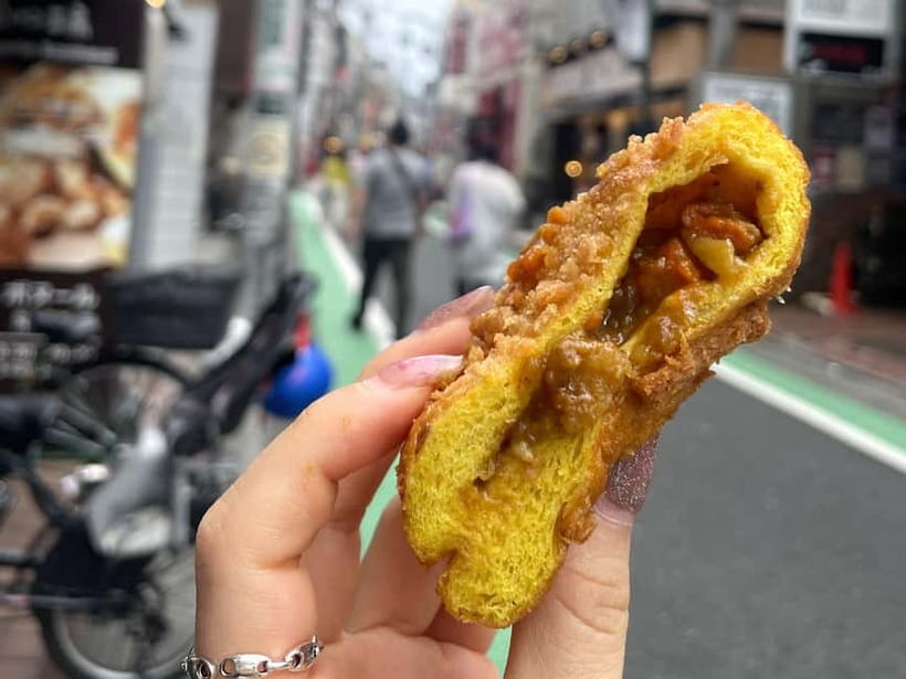 NO DIET CLUB - Unique local food tour in Tokyo ! - What you’ll likely eat: Takoyaki, Omurice, Curry Pan, and more