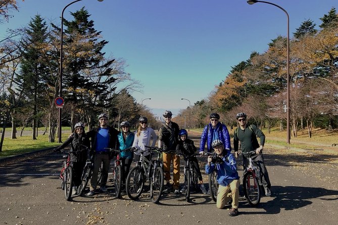Nopporo Forest Mountain Bike Tour from Sapporo, presenting a retro Cycle cap - Effort level and fitness: what moderate really means on this ride
