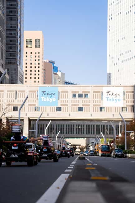 Official Japan Go-Kart Through Shibuya / Shinjuku - Which route fits your Tokyo interests