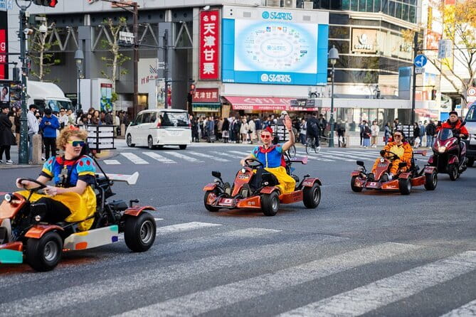 Official Japan Go-Kart Through Shibuya / Shinjuku (IDP Required) - Yoyogi Park, Meiji Jingu Area, and a Green Reset