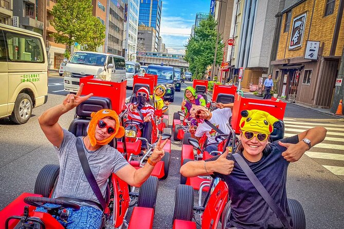 Official Street Go-Kart Tour - Akihabara - Costumes, safety briefing, and what it feels like once moving