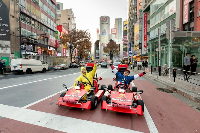 Official Street Go-Kart Tour - Osaka Shop - Dotonbori neon, including the Glico Running Man