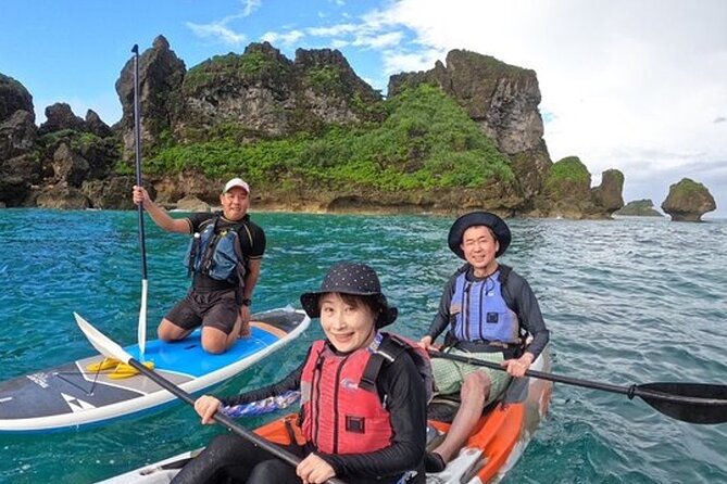 Okinawa East Coast 3-hour Marine Experience: Kayak or SUP - Meet at Shirumichu Beach in Uruma: where the tour actually starts