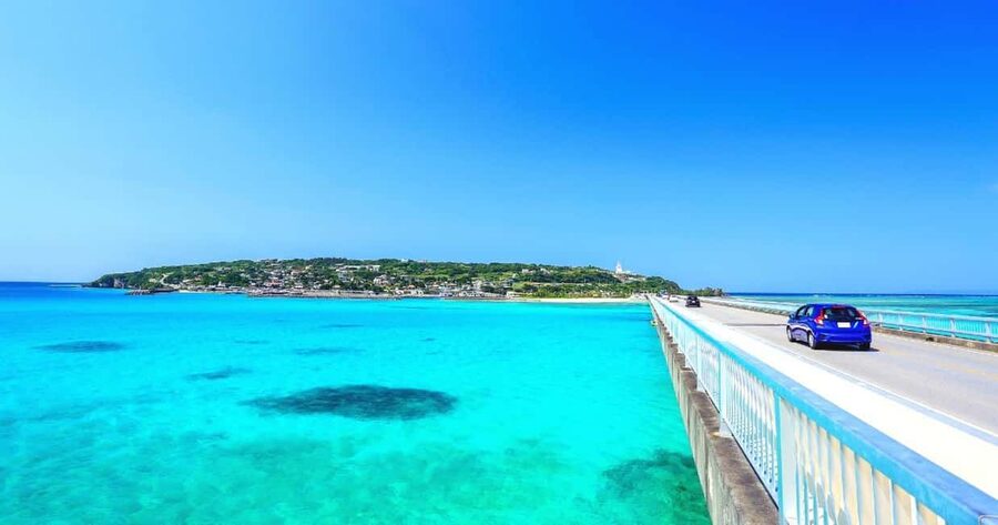 Okinawa Full Tour: Castle, Manza, Kouri, Aquarium & American - Cape Manzamo: elephant-shaped limestone and real coastal air