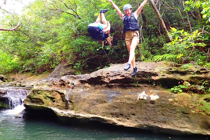 Okinawa Iriomote Mangrove SUP or Canoe and Splash Canyoning Tour - Price and value: $99.10 for two wet adventures