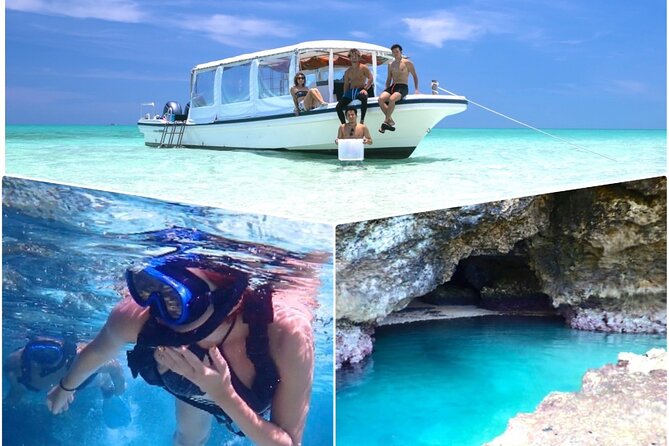 Okinawa Ishigaki Phantom Island and Blue Cave Snorkeling - Blue Cave snorkeling, what makes the cave look blue