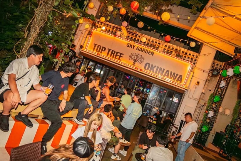 Okinawa:Sky BAR TOPTREE Nightclub Entry Ticket+Drink & VIP - Key things to know before you go