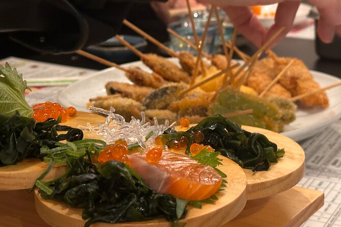 Osaka After Dark: Small-Group Night Food Tour (Max 6) - Ogimachi Park Break: A Quick Pause From Alleys, Plus Seasonal Scenery