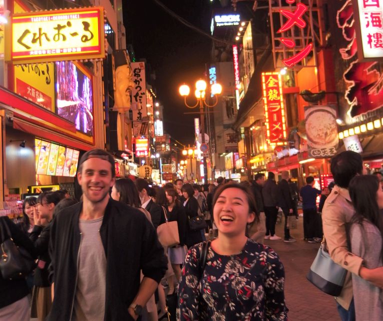 Osaka: Bar-Hopping Night Tour in Namba - Hozenji Temple and the alley that feels like old Osaka