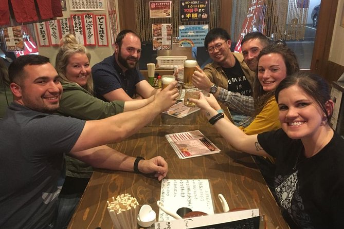 Osaka Bar Hopping Night Walking Tour in Namba (3 bars, 6 tastes) - Food, drinks, and what “6 tastes” means in real life