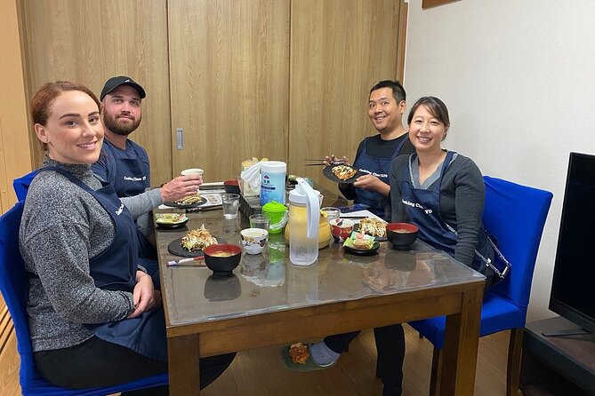 Osaka Cooking Class: Okonomiyaki &Japanese cuisines experience - Eating Your Own Food, Plus Taiyaki and Matcha