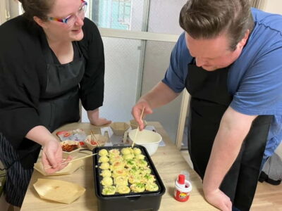 Cooking Class Okonomiyaki & Takoyaki course in Nanba