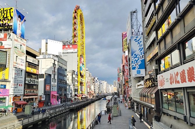 Osaka Dotonbori Daytime Food Tour - Dotombori Glico Sign: the quick story stop that sets the tone