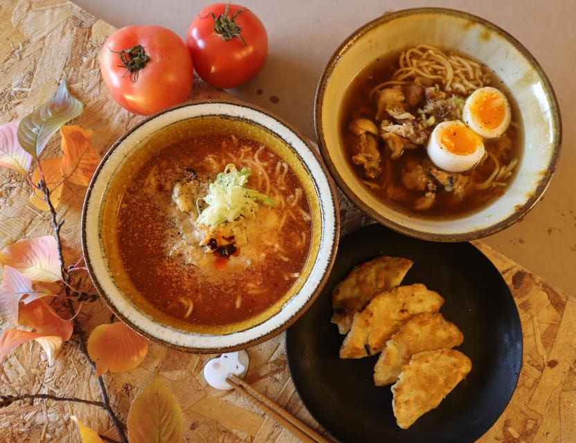 Osaka: Gluten-Free Ramen and Gyoza Cooking Class - Soy Sauce Ramen and Tomato Ramen: Two Broths, Two Personalities