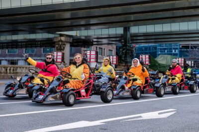 Go Kart Tour on Osaka Streets with Guide