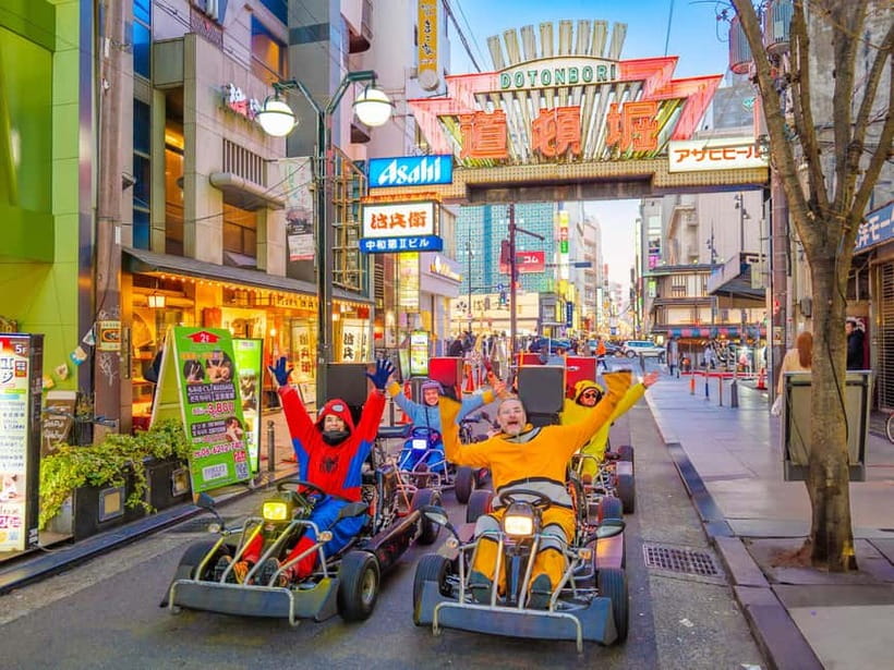 Osaka: Guided Go Karting Tour in a Funny Costume - Costume time: it’s not just for photos, it changes the whole street experience