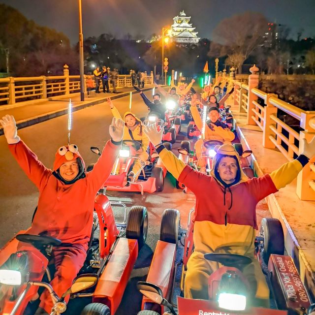 Osaka: Guided Go Karting Tour in a Funny Costume - Safety and speed on public roads, what to expect in real terms