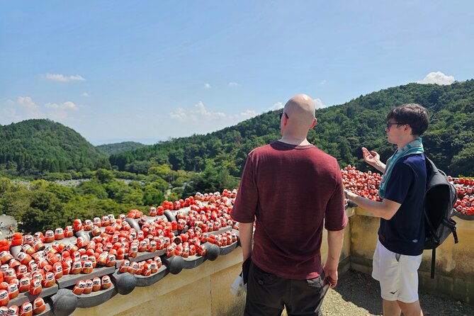 Osaka Half-day E-bike Adventure: Minoh Falls & Katsuoji Temple - Minoh Falls stop: mist, forest path, and that short walk