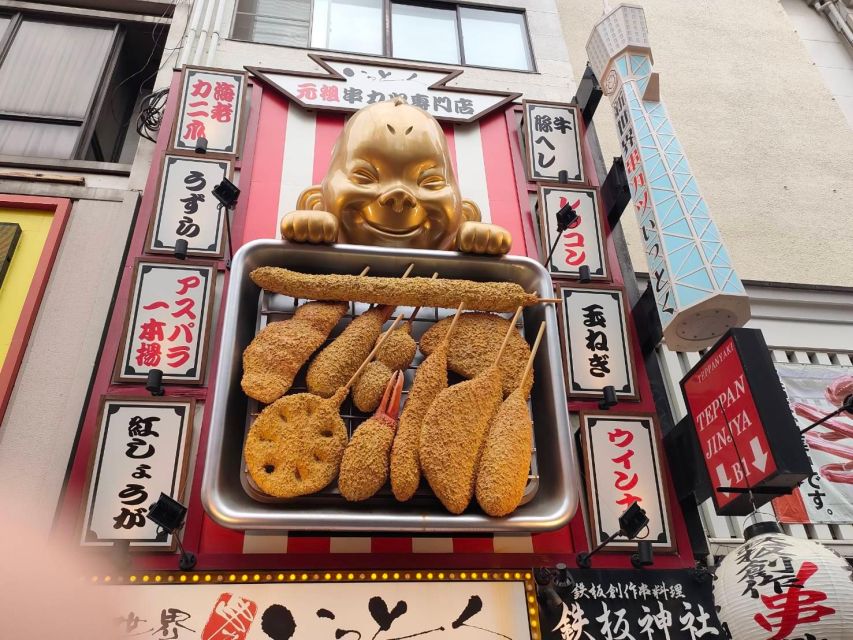 Osaka: Half-day Ultimate Highlights Guided Walking Tour - Namba and Shinsaibashi-suji: shopping lanes with a 400-year backbone