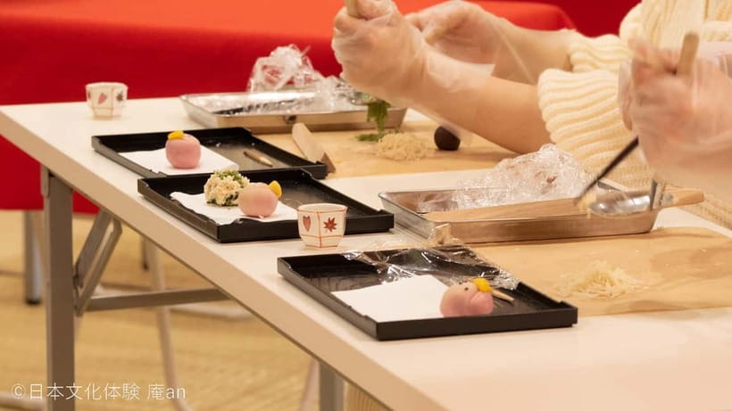 Osaka: Japanese Traditional Sweets Making and Tea Ceremony - The 95-minute flow: sweets first, then matcha