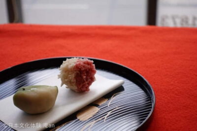 Japanese Traditional Sweets Making and Tea Ceremony