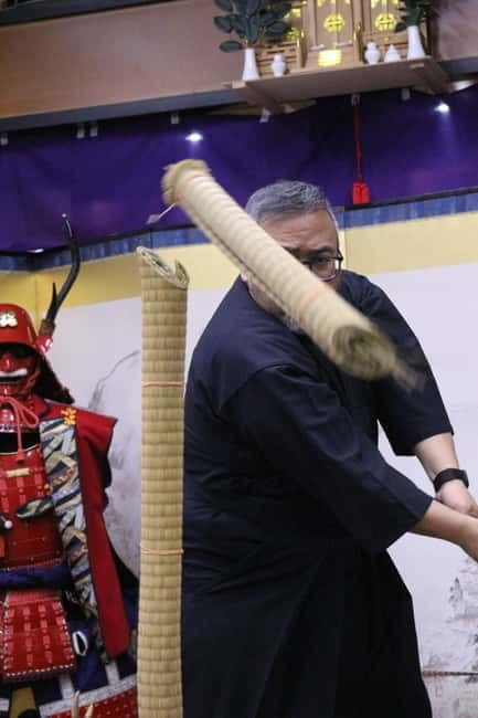 Osaka: Learn Bushido - Trial Slashing with Samurai Sword - Sword and Samurai Manners: Why This Comes Before Cutting