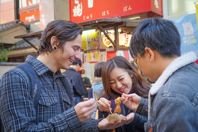 Osaka Local Foodie Walking Tour in Dotonbori and Shinsekai - Tsutenkaku and Jan-Jan Yokocho: kushikatsu to kick things off