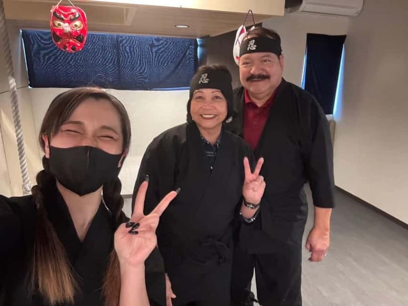 Osaka: Ninja Experience Cafe in Dotonbori - Weapon Training With Instructors, Shuriken, Blowgun, Katana